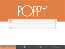 Tablet Screenshot of modernpoppy.com